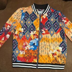 New Look Women's Vibrant Floral Joggers - Multicolor